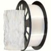 High Gloss White PLA Filament 1.75mm - Shiny 3D Printer Filament (250g/0.55lbs Mini Spool)