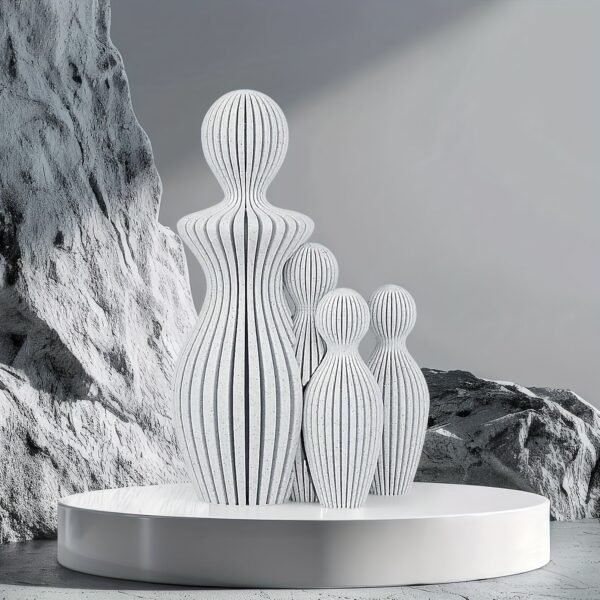 Marble White PLA Filament 1.75mm - Real Stone Texture 3D Printer Filament (250g/0.55lbs Spool)