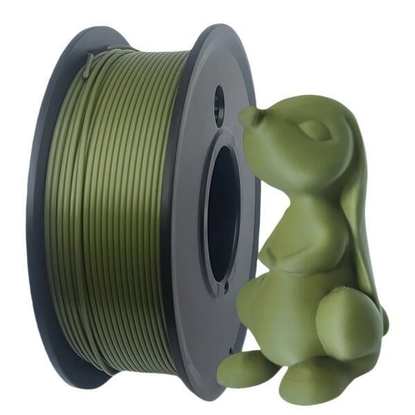 PLA Filament 1.75mm Army Green - 3D Printer Filament (250g/0.55lbs Spool)