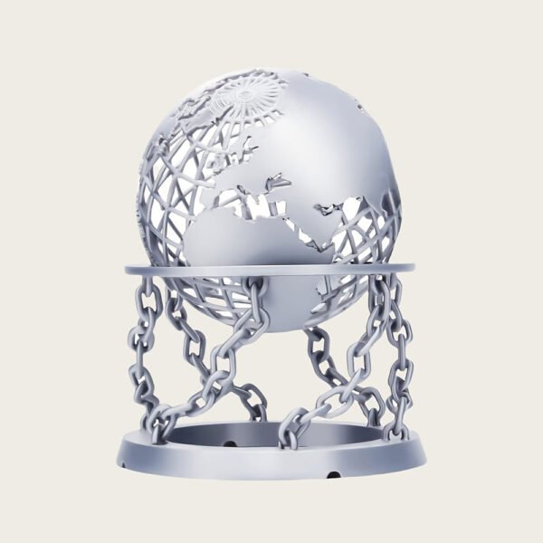 Silk Silver PLA Filament 1.75mm - Shiny Metallic 3D Printer Filament (250g Spool)