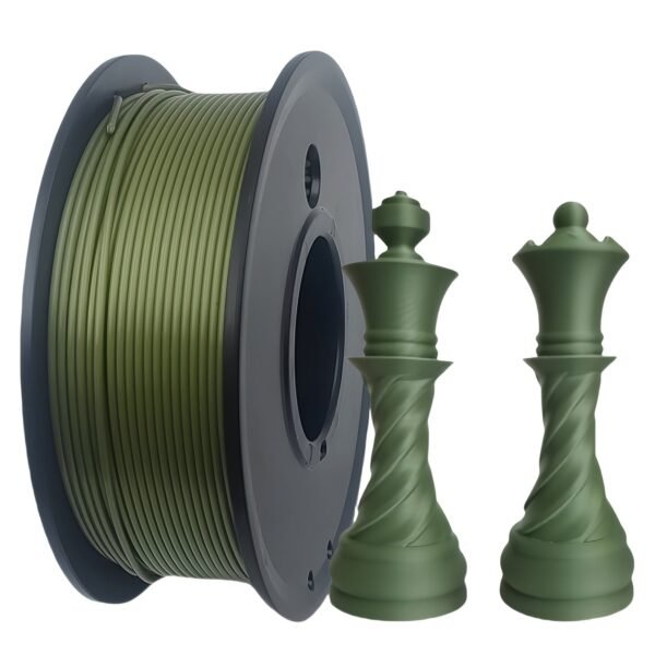 PLA Filament 1.75mm Army Green - 3D Printer Filament (250g/0.55lbs Spool)