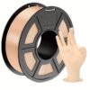 Skin Tone PLA Filament 1.75mm - Realistic Flesh Color 3D Printer Filament (250g/0.55lbs Spool) for Labubu & Action Figures