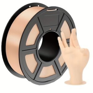 Skin Tone PLA Filament 1.75mm - Realistic Flesh Color 3D Printer Filament (250g/0.55lbs Spool) for Labubu & Action Figures