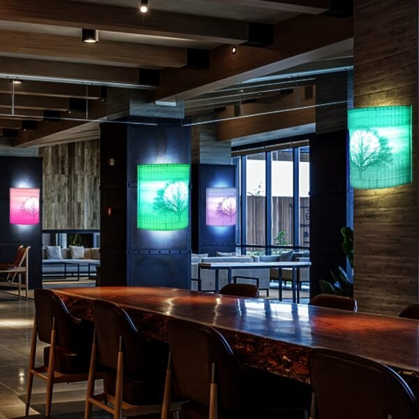 Semi-Transparent PETG Filament 1.75mm - Blue & White Gradient Light-Transmitting 3D Printer Filament (1kg/2.2lbs Spool)