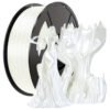 High Gloss White PLA Filament 1.75mm - Shiny 3D Printer Filament (250g/0.55lbs Mini Spool)