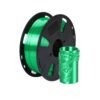 Jade Green Silk PLA Filament 1.75mm - Shiny Metallic 3D Printer Filament (1kg/2.2lbs Spool)