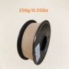 Wood PLA Filament 1.75mm - Real Wood Texture 3D Printer Filament (250g Spool)