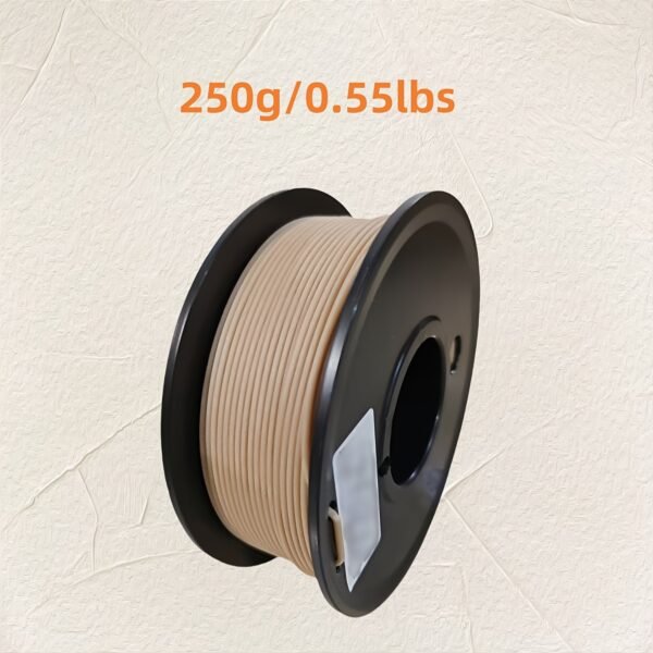 Wood PLA Filament 1.75mm - Real Wood Texture 3D Printer Filament (250g Spool)