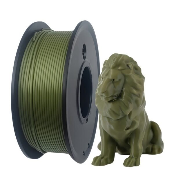 PLA Filament 1.75mm Army Green - 3D Printer Filament (250g/0.55lbs Spool)
